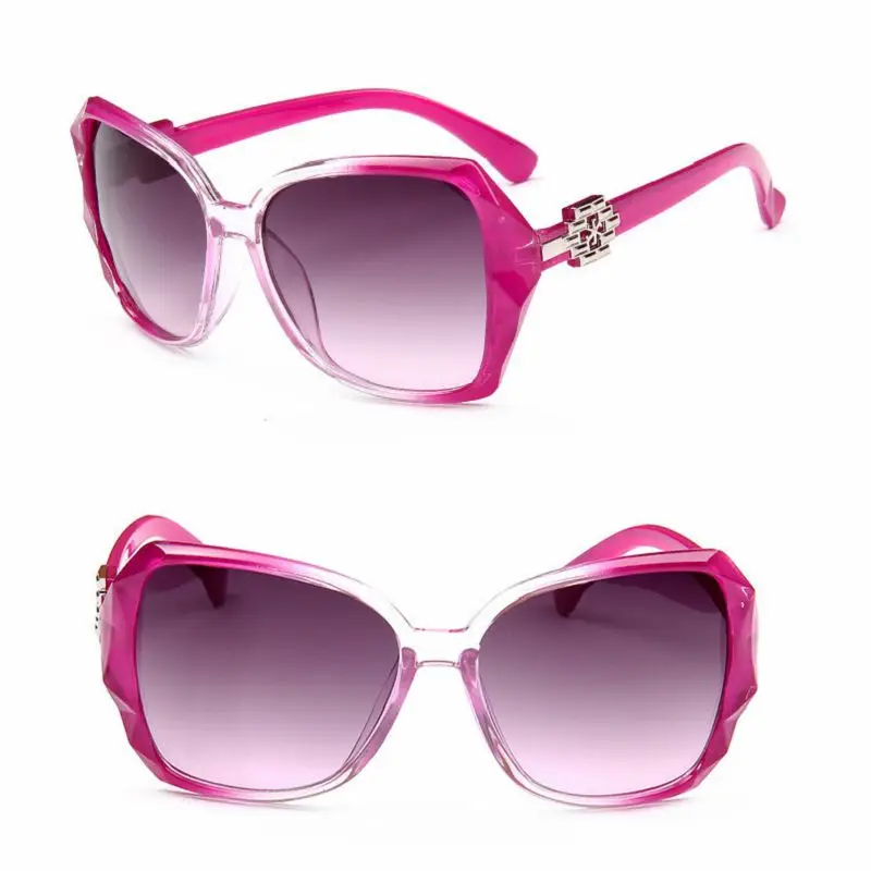 Женские винтажные солнцезащитные очки брендовые дизайнерские с кольцом защита