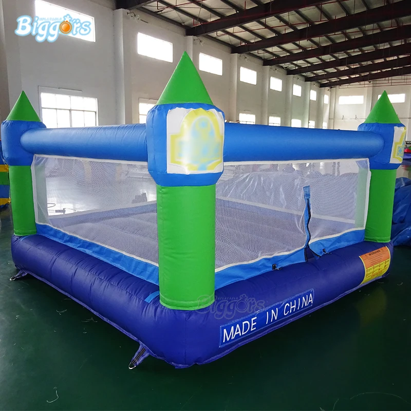 

YARD Green And Blue Customized Size Inflatable Bounce House With Blowers