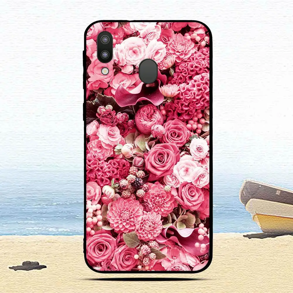 Чехол для samsung Galaxy M20 с кошкой из мультфильма, милый чехол для мобильного телефона, защитный чехол для samsung M 20, защитный чехол s Fundas - Цвет: 11