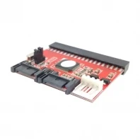 100 шт./лот IDE 133 DVD CD в два последовательных SATA 7PIN адаптер конвертер для жесткого