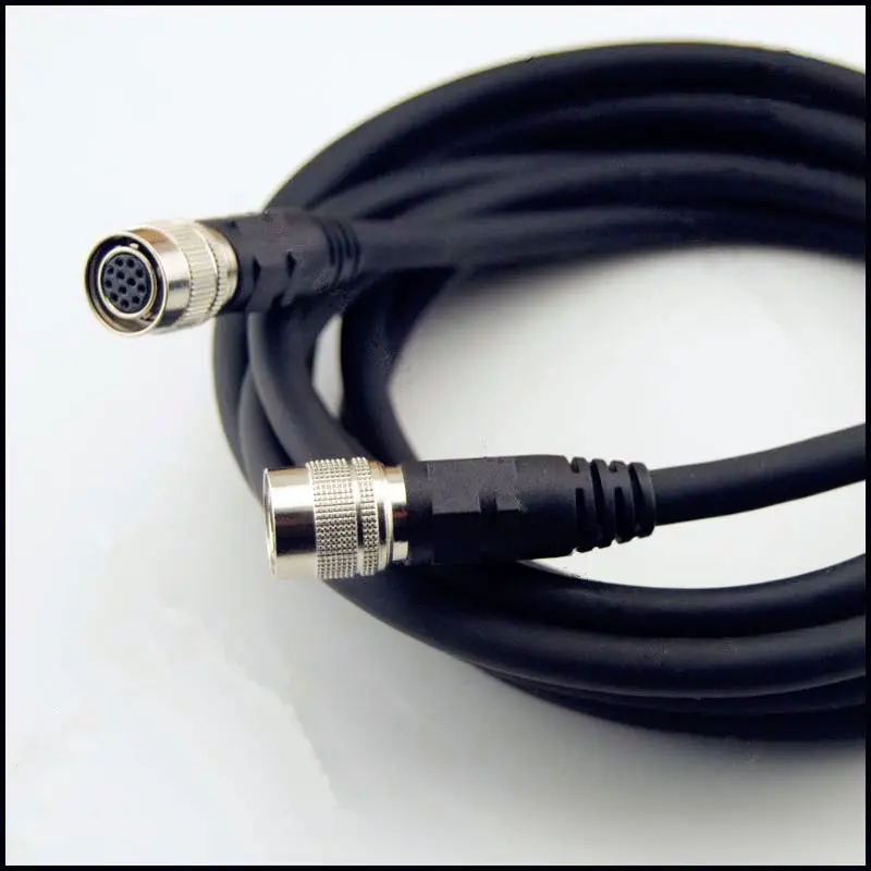 Коаксиальный 12 контактный кабель Hirose Папа мама для компьютерной сети Sony|cable for