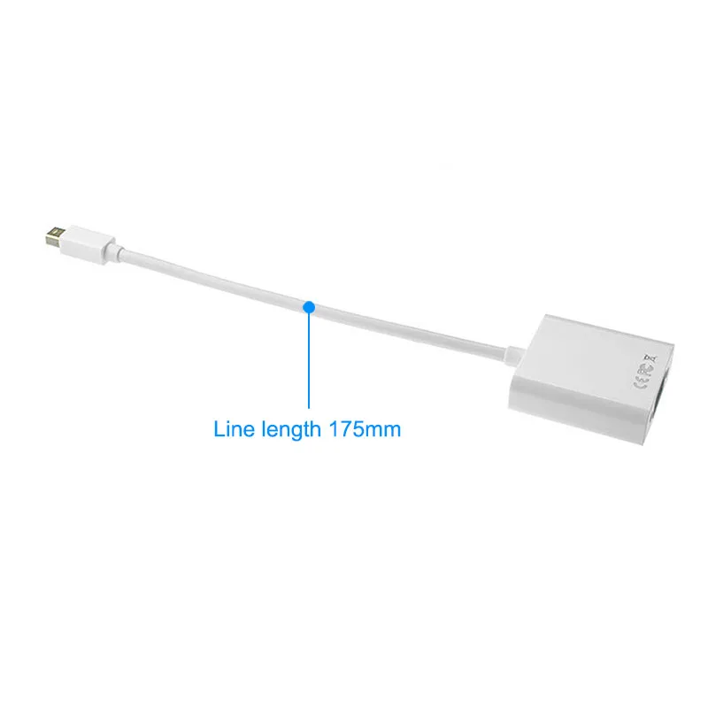Mini DP to VGA 1080P DisplayPort (Порт Thunderbolt совместимый) в адаптер Папа мама конвертер|mini dp|dp