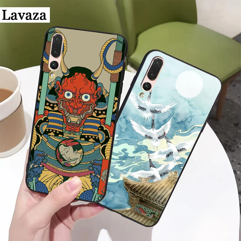 Силиконовый чехол в японском стиле для Huawei P8 Lite 2015 2017 P9 2016 Mimi P10 P20 Pro P Smart Z P30