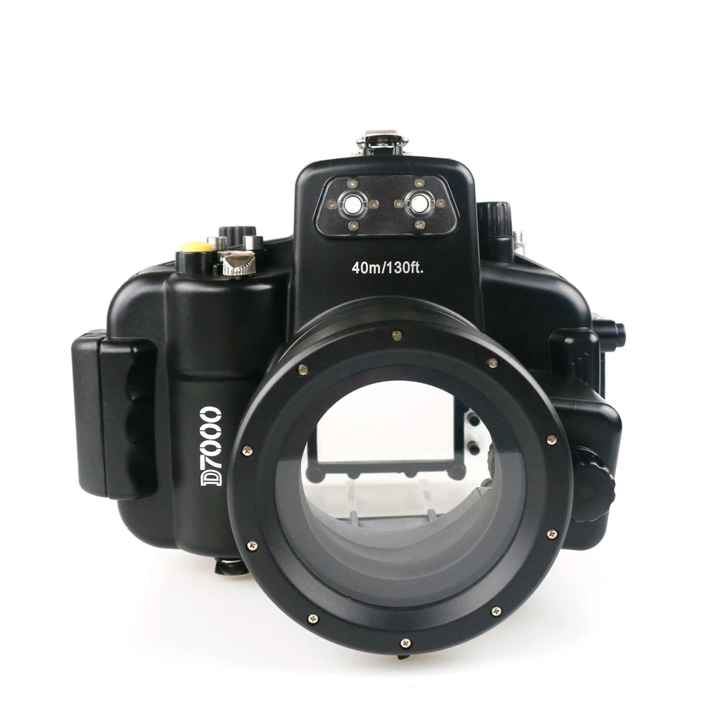 Водонепроницаемый чехол для подводной съемки камеры Nikon D7000 D7100 DSLR 130 футов/40