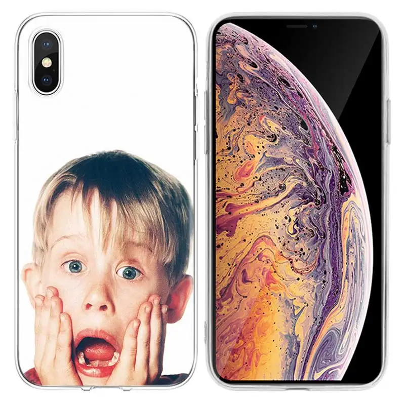 01 Чехол для Apple iPhone 7 5 5S SE 5C 6 6S 8 6/6S 7/7S 8/8S Plus чехол для iPhone 11 11Pro X XR XS MAX Home Alone мягкий чехол с принтом - Цвет: 01