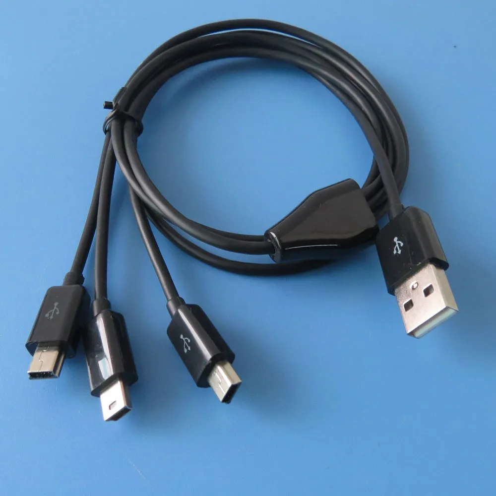 3 в 1 Мини usb кабель для зарядки данных 1 метр