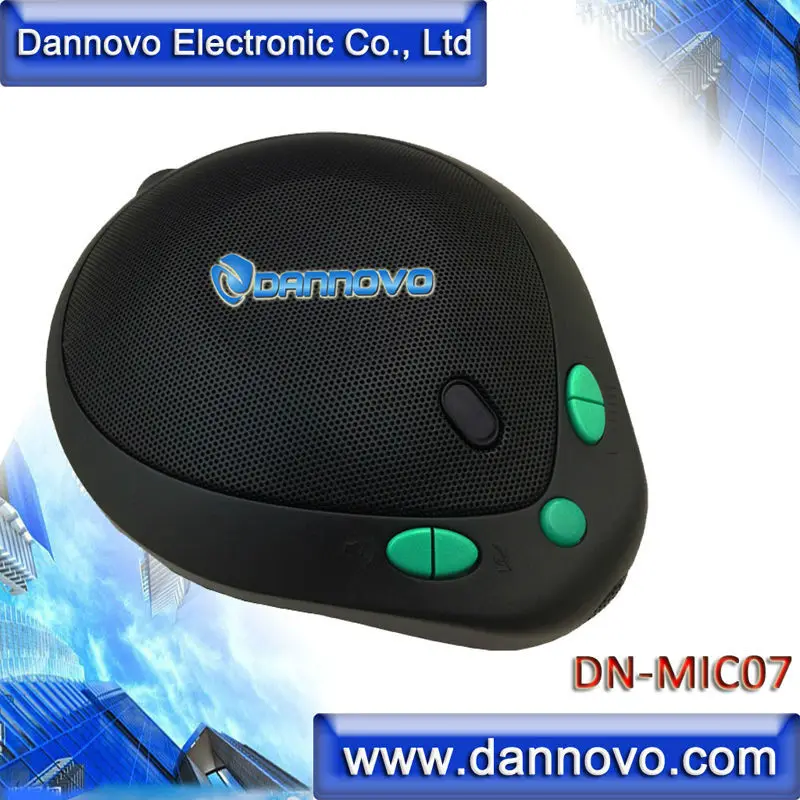 Динамик DANNOVO MiNi USB для конференц связи 360 градусов звукосниматель Plug and Play Windows MAC