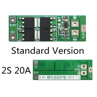 standard version 2s 20a 7 4v 8 4v 18650 lithium battery bms boardbattery protection board