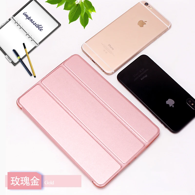 Чехол для iPad Mini 2 3 1 PU кожаный ультра тонкий чехол смарт телефона 4 Мягкая