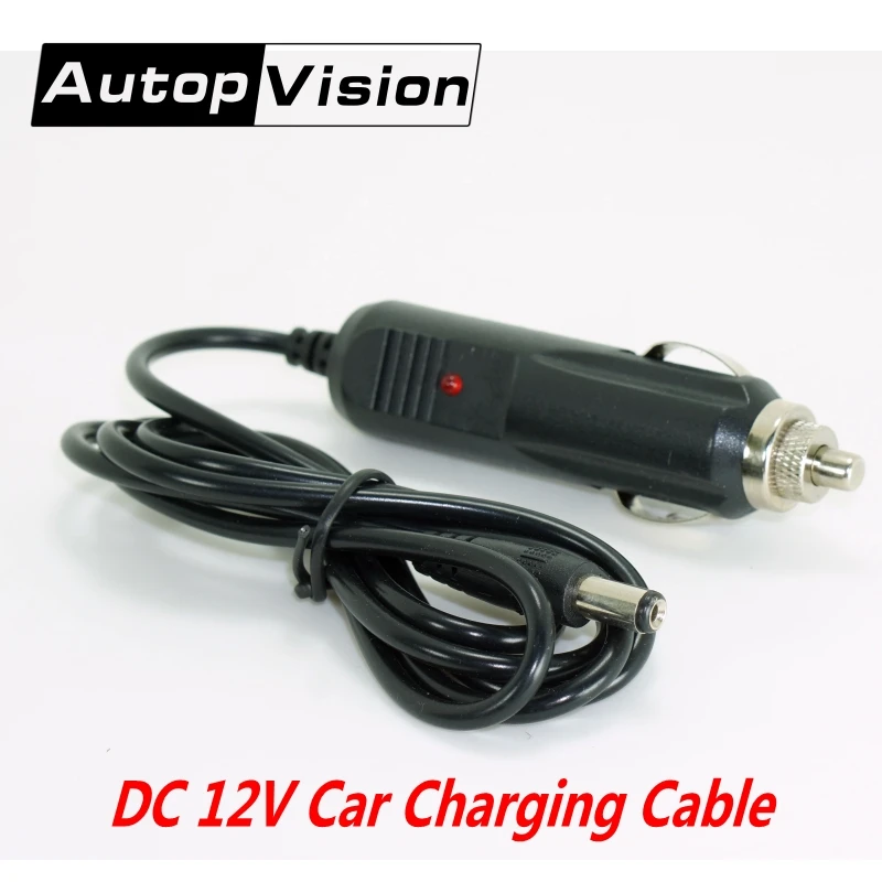 

10PCS free shipping New DC 12V Car Charger Charging Cable Line 5.5mm Car Charger DC Power Adapter car cigarette lighter