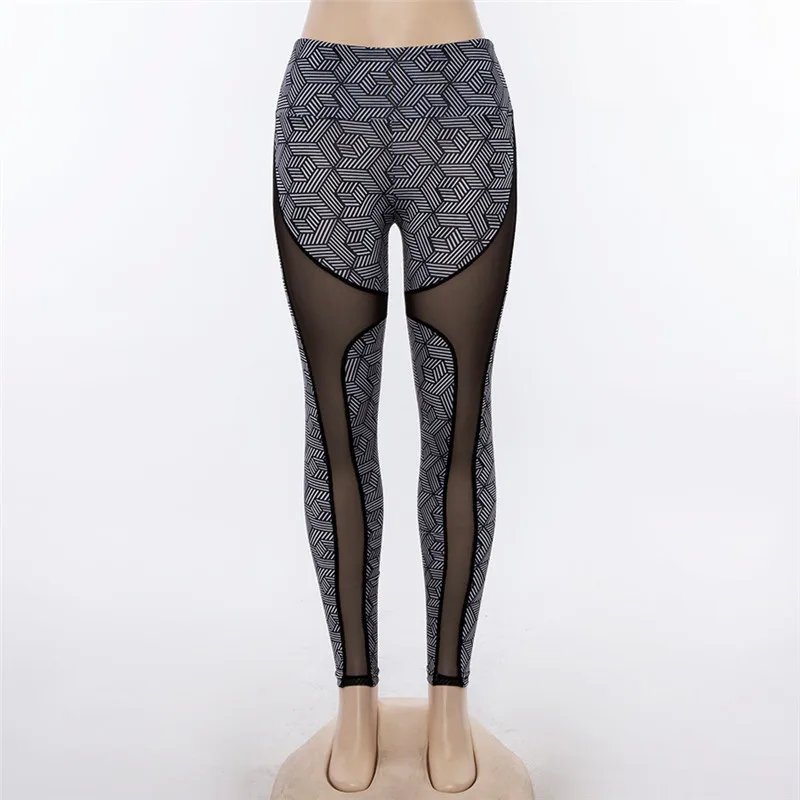 Women'S Sports Mesh Gym Pants Workout Sport Running Yoga Leggings Fitness Sexy Tights Trousers For Women | Спорт и развлечения