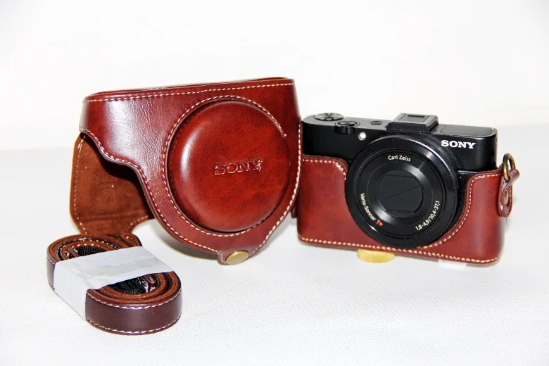 Новый Камера из искусственной кожи чехол сумка для sony DSC-RX100III M3 RX100 III RX-100 RX100III 4 M4