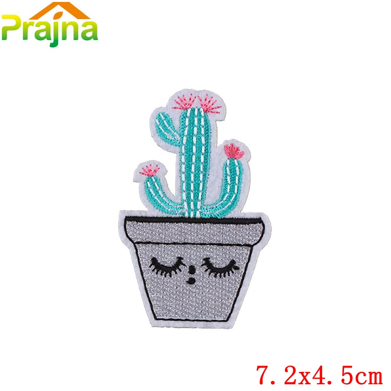 Вышитая аппликация в виде кактуса Барбара фига|iron on patches|iron onclothes stickers |