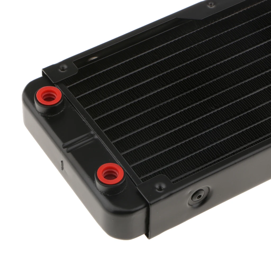 Алюминиевый процессор компьютера 10 труб система водяного охлаждения радиатора