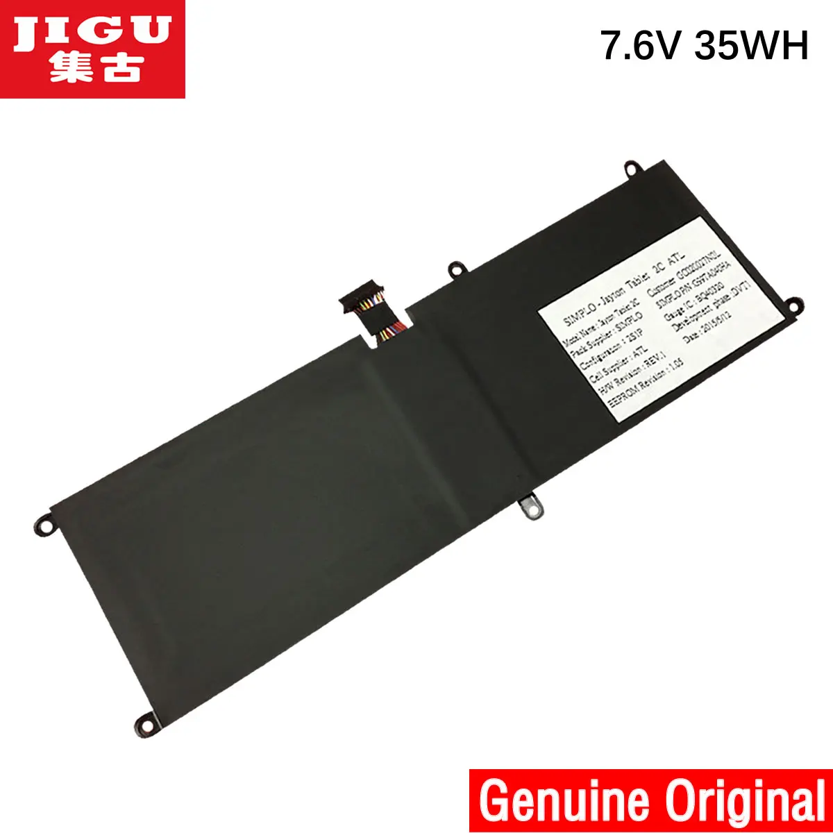 

JIGU 7.6V 35WH Original Laptop Battery VHR5P For DELL For Latitude 11 5175 5175