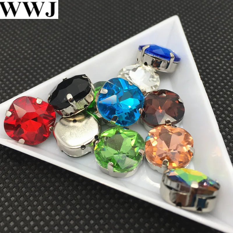 12 мм пришивной плотный квадратный маскарадный камень с зажимами больше цветов на