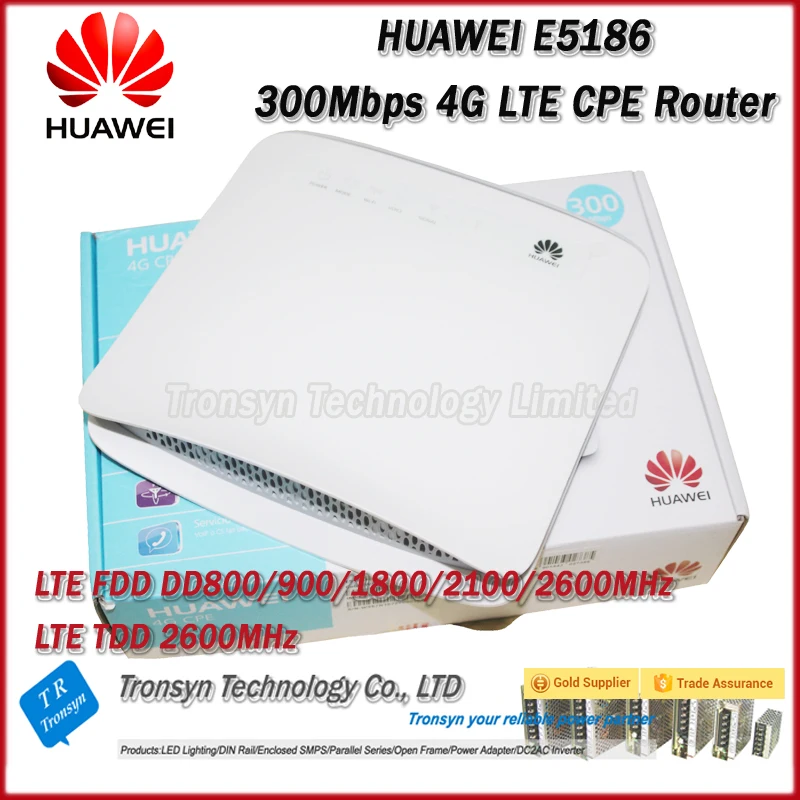 Новое поступление оригинальная разблокировка 300 Мбит/с HUAWEI E5186S-22A 4G LTE WiFi CPE
