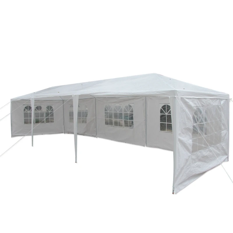 3 x 9m Canopy Outdoor Wedding Party Tent Five Sides Waterproof Gazebo w/ 5 Removable Sidewalls-US Stock | Дом и сад