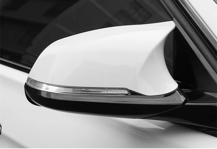 Сменные зеркальные крышки в сборе из углеродного волокна колпачки для BMW 1 2 3 4