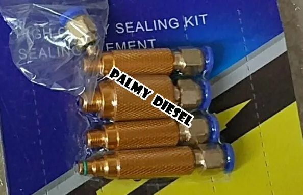 Бесплатная доставка! Common rail Инжектор возвратные соединения труб 4 шт Разъемы