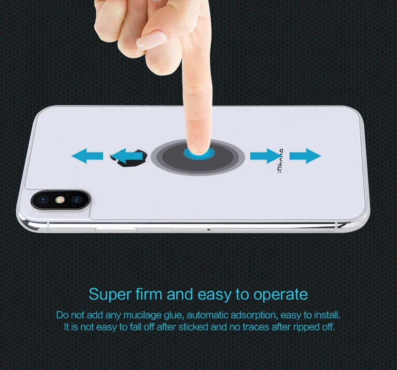 Nillkin задняя закаленная стеклянная Защитная пленка для iPhone X|glass protective film|glass