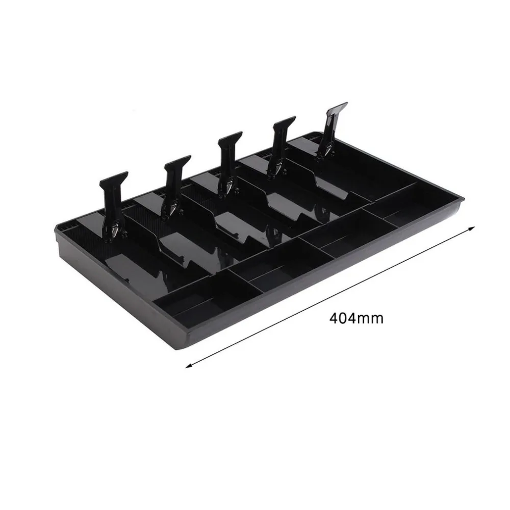 

404x245x360mm Money Cash Coin Register Insert Tray Replacement Cashier Drawer Storage Cash Register Tray Box Classify Store