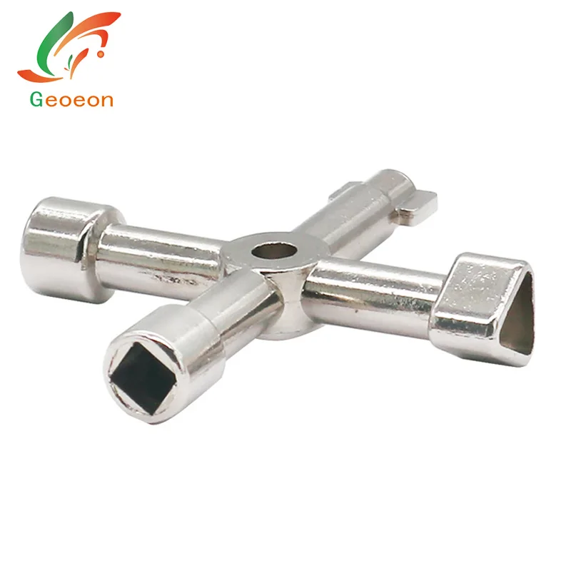 Geoeon 4 в 1 многофункциональный ключ подходит для электрических шкафов управления