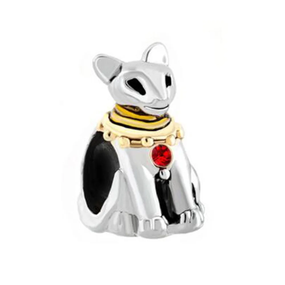 Бесплатная доставка Красный Кристалл Древние египетские бусины шармы в виде