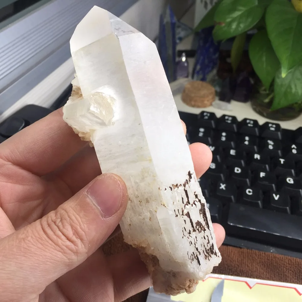 Юбилейная Рекламная цена 274 г натуральный исцеляющий белый кварцевый кластер