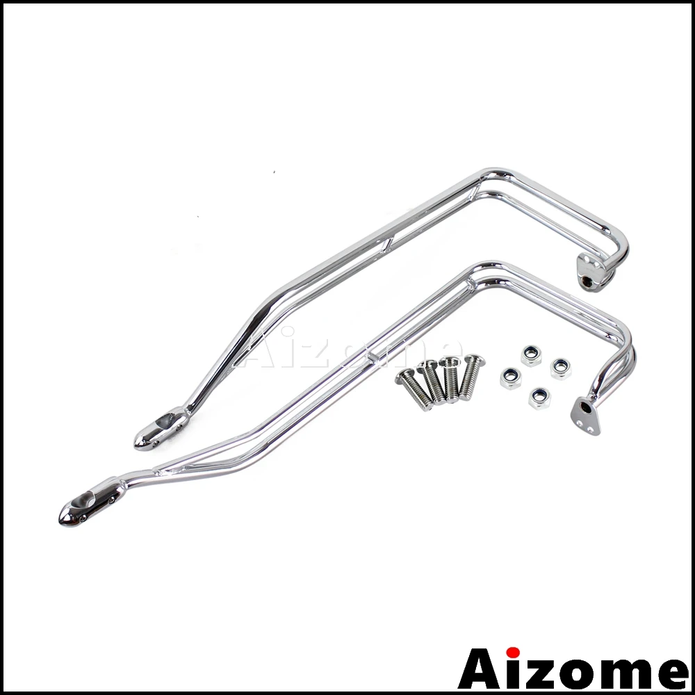 Ностальгический защита седельной сумки для мотоцикла комплект защиты рельсов