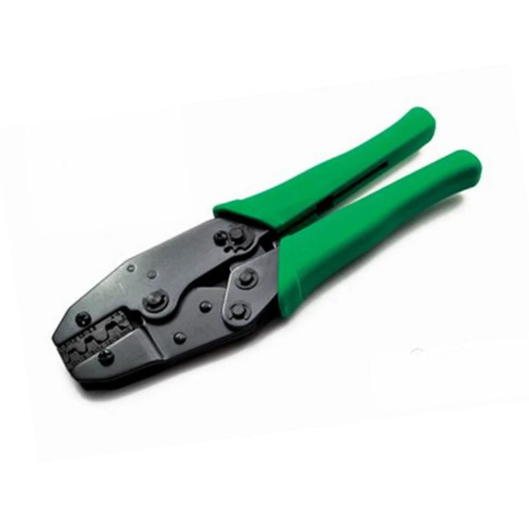 Устройство для обжима клемм с храповым механизмом или неизолированными клеммами