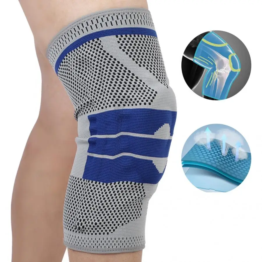 Дышащие спортивные наколенники для облегчения боли пеших прогулок