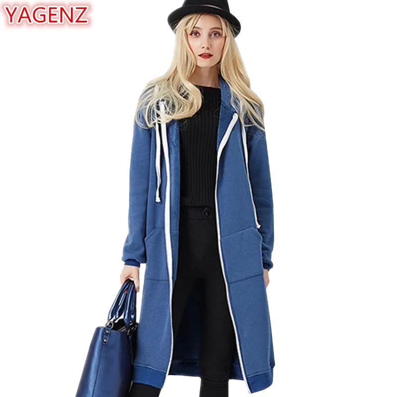 Женское длинное пальто с капюшоном карманами большого размера|women hooded|hooded womenwomens