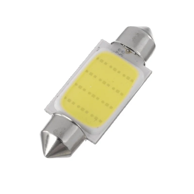 

10pcs Signal Lamp Car COB 3W DC12V Interior Car LED Bulbs Lamp Interior Dome Lights Plate lamps Bulb 31/36/39/41mm