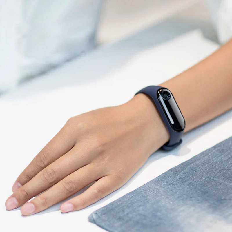 5 шт. Защитная пленка для экрана Xiaomi mi Band 3 Смарт Браслет Xio mi Band 4 2 3 Защитные пленки не закаленное стекло