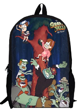 Рюкзак для мальчиков и девочек 15 дюймов двухслойный на заказ с героями