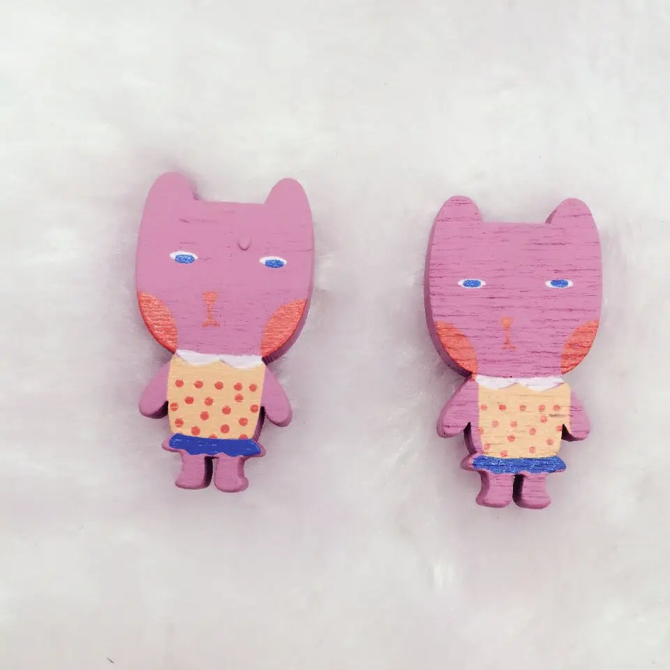 Пара новый дизайн хорошее Африканское дерево Маленькая обезьяна серьги гвоздики