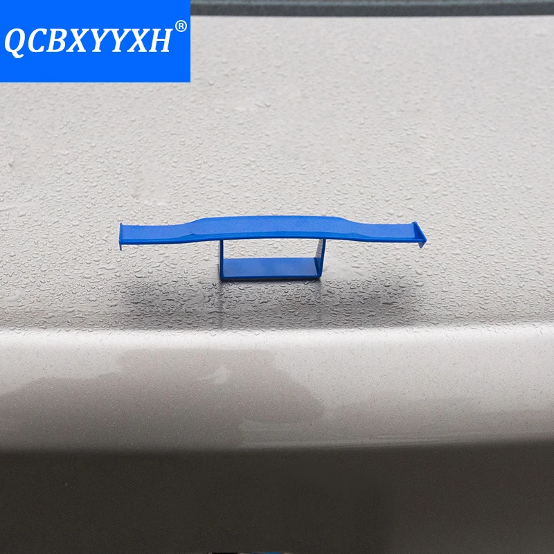 Универсальный стикер задний спойлер для автомобиля крыло маленькая модель ABS без