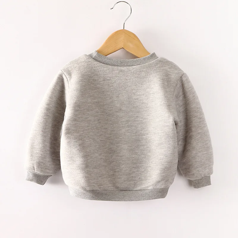 Теплый детский свитер зимняя одежда для мальчиков Детский плотная Вельветовая