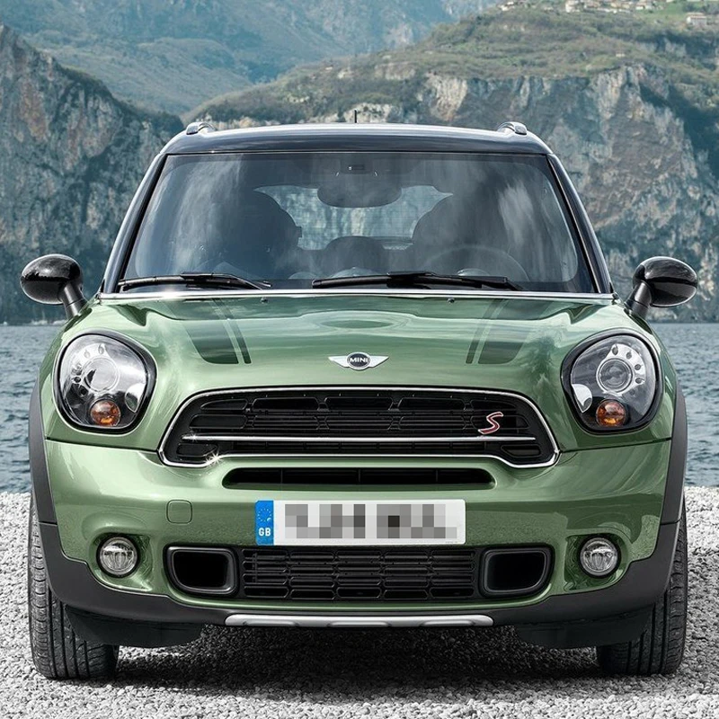 Наклейки на капот для автомобиля, наклейка на голову в полоску для MINI Cooper One S JCW Countryman Clubman R55 R60 R61 F54 F55 F56, автомобильные аксессуары