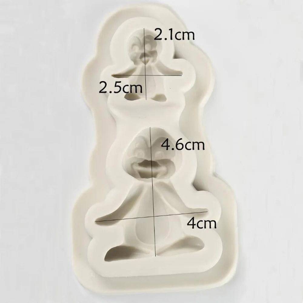 Aouke Penguin Shaped Decorating Molds Cake Silicone Mold Sugarpaste Candy Chocolate Gumpaste Clay Mould J149 | Дом и сад
