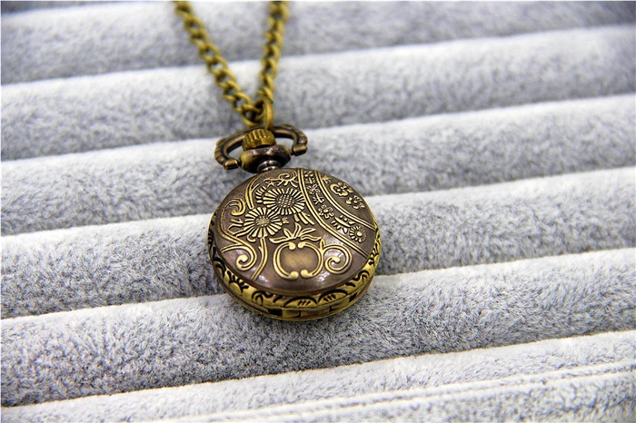 Модная бижутерия винтажное очаровательное карманное ожерелье с подвеской в виде