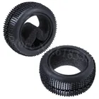2 шт. RC 110 Багги передние резиновые шины с пеной вставляется OD: 85 мм ID: 60 мм ширина: 34 мм для внедорожника модель автомобиля