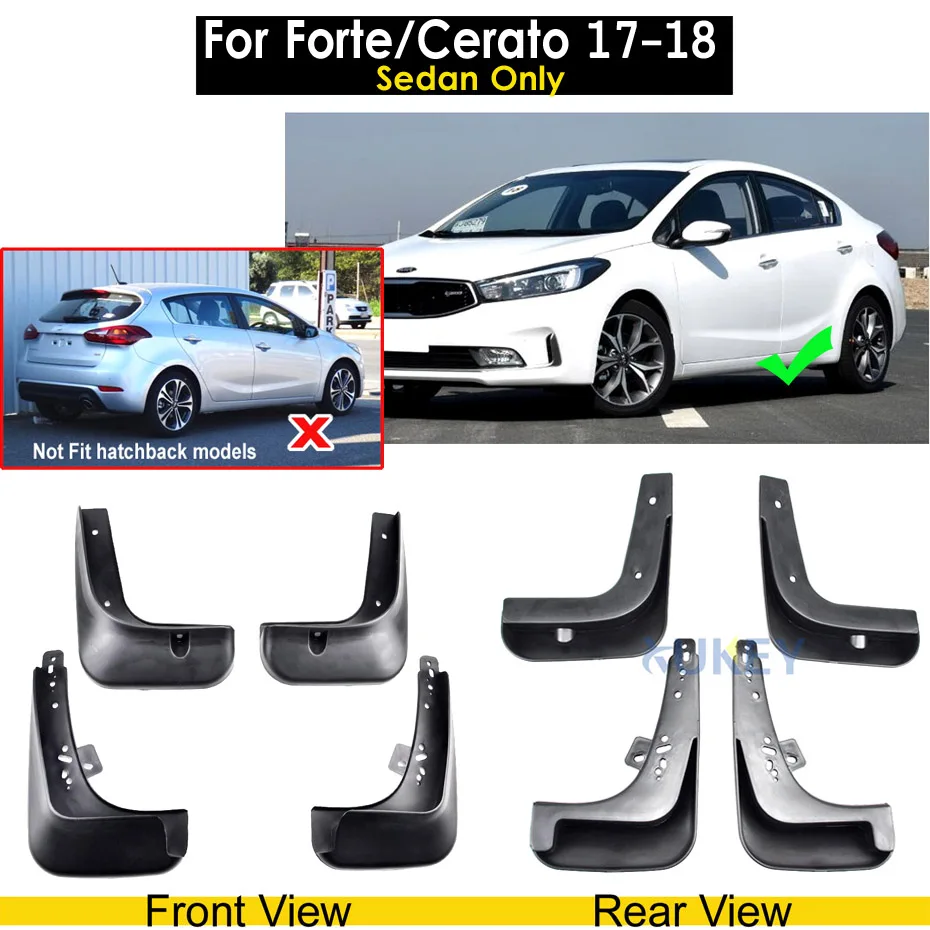 Брызговики XUKEY для Kia Rio Soul Cerato Spectra Forte Optima Sportage K3 K5 X-line KX Cross Брызговики