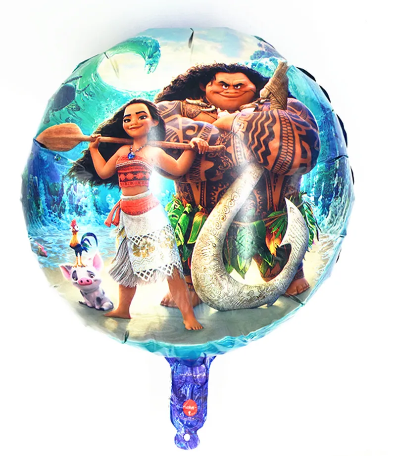 1 шт./лот воздушные шары из фольги Моана Детские вечерние для дня рождения товары |