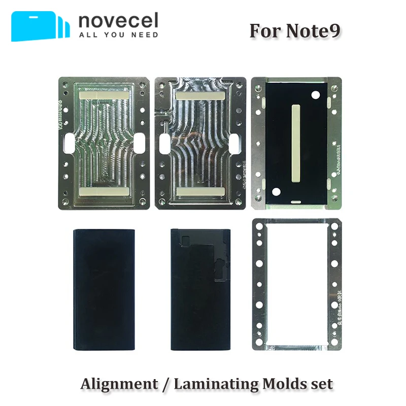 Novecel для samsung Note 9 8 S8 S9 Plus lcd YMJ Выравнивающая ламинирующая форма для совместимых с Q5 A5 ламинирующая машина