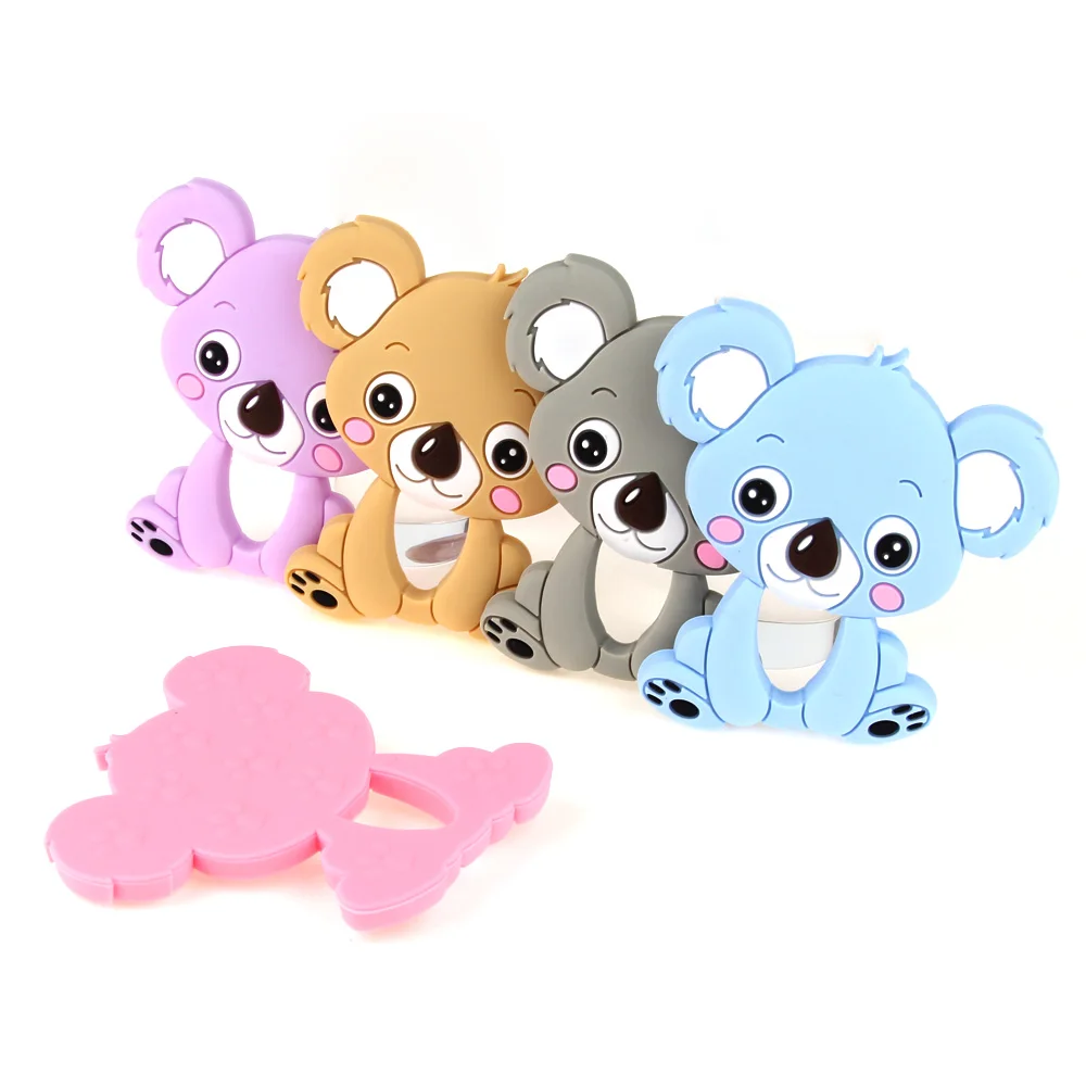 TYRY.HU Koala детские силиконовые бусины для прорезывания зубов DIY Набор детских бусин