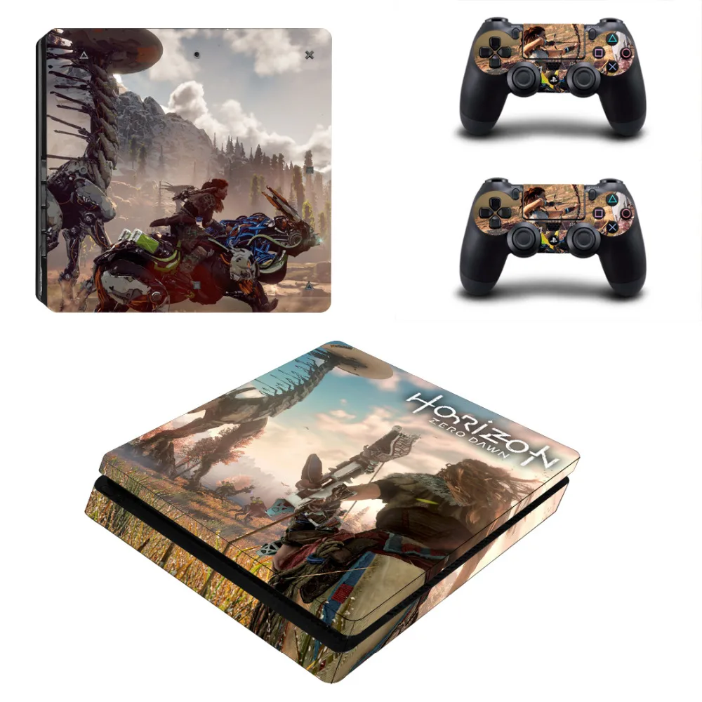 Horizon Zero Dawn PS4 тонкий переводная картинка наклейка для Sony PlayStation 4 консоли и 2
