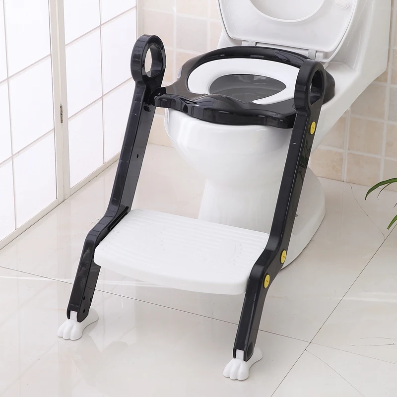

Baby Toilet Ladder Chair Potty Seat Step Up Toddler Toilet Training Step Stool for Girls and Boys