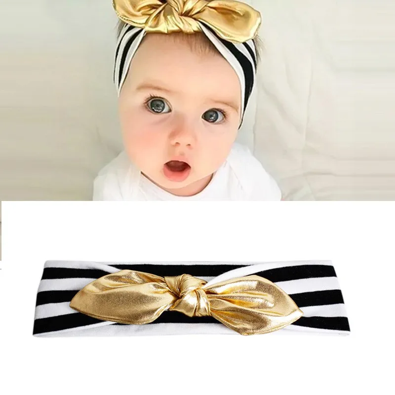 Newborn Toddler Girls Kids Dots Turban Knot Hairband Headband Hair Band Accessories | Детская одежда и обувь
